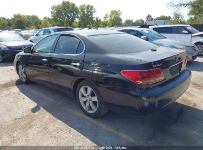 2005 LEXUS ES 330 Black  Gasoline JTHBA30G655120978 photo #4