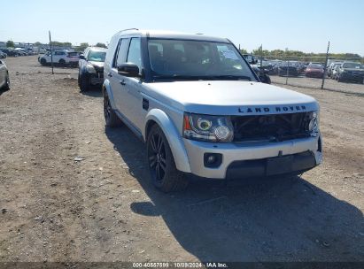 2014 LAND ROVER LR4 Silver  Gasoline SALAK2V64EA722881 photo #1