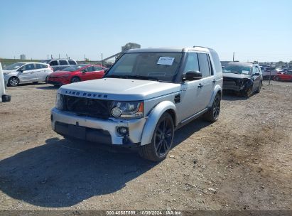 2014 LAND ROVER LR4 Silver  Gasoline SALAK2V64EA722881 photo #3