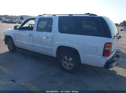 2002 CHEVROLET SUBURBAN 1500 LT White  Flexible Fuel 3GNEC16Z62G248476 photo #4