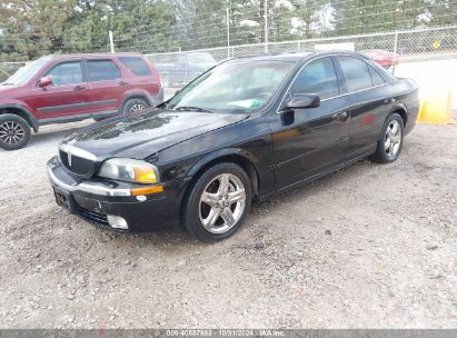 2002 LINCOLN LS V8 AUTO Black  Gasoline 1LNHM87A62Y711299 photo #3