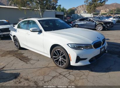 2022 BMW 330I White  Gasoline 3MW5R1J05N8C53583 photo #1