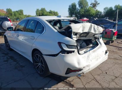 2022 BMW 330I White  Gasoline 3MW5R1J05N8C53583 photo #4