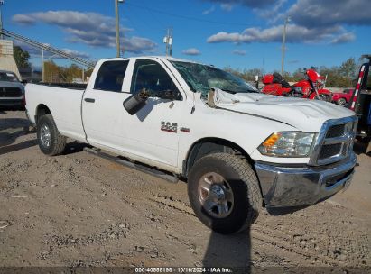 2015 RAM 2500 TRADESMAN White  Gasoline 3C6TR5HT7FG663463 photo #1