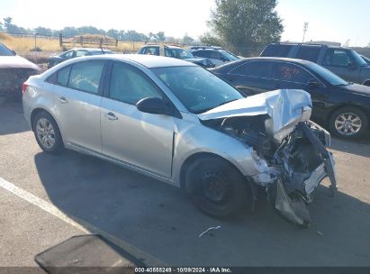 2013 CHEVROLET CRUZE LS AUTO Gray  Gasoline 1G1PA5SHXD7137304 photo #1