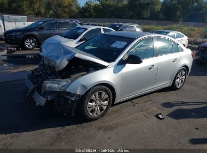 2013 CHEVROLET CRUZE LS AUTO Gray  Gasoline 1G1PA5SHXD7137304 photo #3