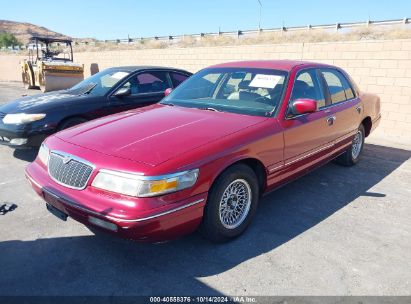 1995 MERCURY GRAND MARQUIS LS Red  Gasoline 2MELM75W9SX631338 photo #3