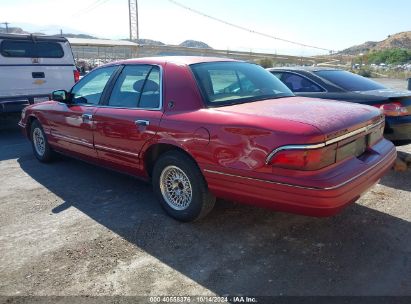 1995 MERCURY GRAND MARQUIS LS Red  Gasoline 2MELM75W9SX631338 photo #4