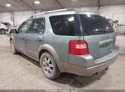 2005 FORD FREESTYLE SE Green  Gasoline 1FMZK01185GA56822 photo #4