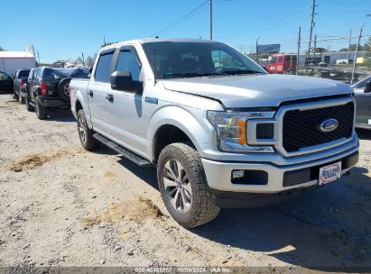 2019 FORD F-150 XL Silver  Gasoline 1FTEW1EP7KFA38776 photo #1