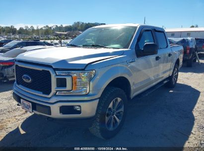 2019 FORD F-150 XL Silver  Gasoline 1FTEW1EP7KFA38776 photo #3