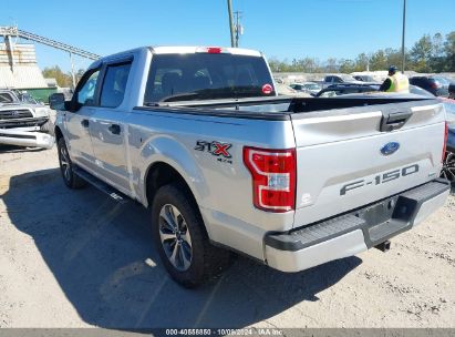 2019 FORD F-150 XL Silver  Gasoline 1FTEW1EP7KFA38776 photo #4