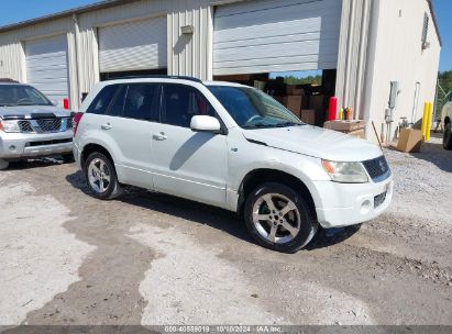 2007 SUZUKI GRAND VITARA LUXURY White  Gasoline JS3TE947574200368 photo #1