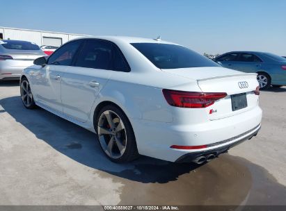 2018 AUDI S4 3.0T PREMIUM PLUS White  Gasoline WAUB4AF43JA172500 photo #4