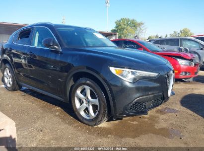 2018 ALFA ROMEO STELVIO AWD Black  Gasoline ZASFAKAN9J7B69026 photo #1