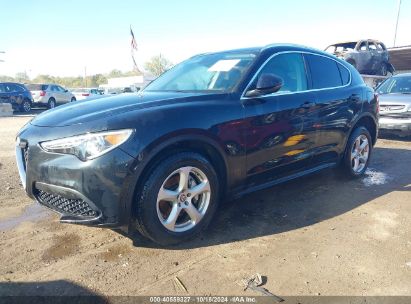 2018 ALFA ROMEO STELVIO AWD Black  Gasoline ZASFAKAN9J7B69026 photo #3