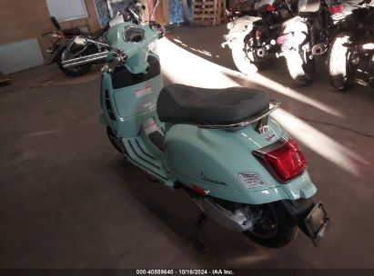 2024 VESPA GTS/SEI GIORNI 300 Green  Gasoline ZAPMD39M2R5101455 photo #4