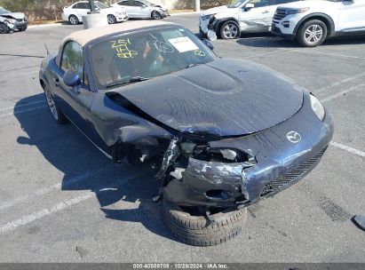 2007 MAZDA MX-5 GRAND TOURING Blue  Gasoline JM1NC25F770134181 photo #1