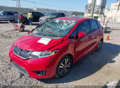 2015 HONDA FIT EX/EX-L Red  Gasoline 3HGGK5H84FM776767 photo #3