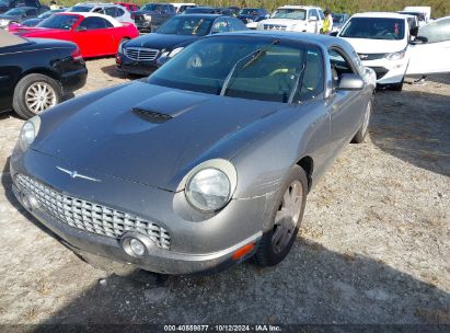 2002 FORD THUNDERBIRD PREMIUM Silver  Gasoline 1FAHP60A92Y116978 photo #3