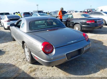 2002 FORD THUNDERBIRD PREMIUM Silver  Gasoline 1FAHP60A92Y116978 photo #4