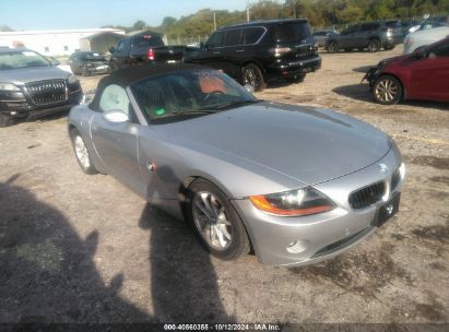 2003 BMW Z4 2.5I Silver  Gasoline 4USBT334X3LS42081 photo #1