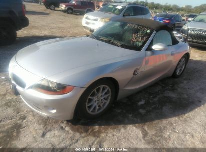 2003 BMW Z4 2.5I Silver  Gasoline 4USBT334X3LS42081 photo #3