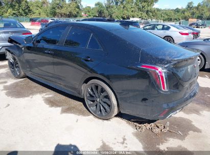 2022 CADILLAC CT4-V V-SERIES Black  Gasoline 1G6DH5RL8N0117694 photo #4