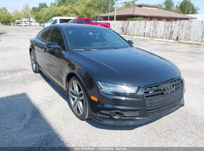 2016 AUDI S7 4.0T Black  Gasoline WAUW2BFC1GN080324 photo #1