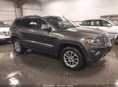 2015 JEEP GRAND CHEROKEE LIMITED Gray  Flexible Fuel 1C4RJFBG1FC212236 photo #1