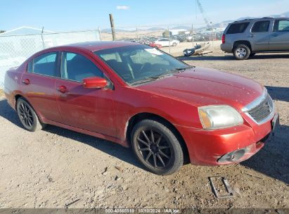 2009 MITSUBISHI GALANT ES/SPORT EDITION Red  Gasoline 4A3AB36F99E002841 photo #1