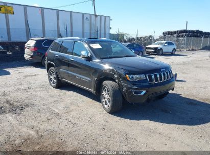 2019 JEEP GRAND CHEROKEE LIMITED 4X4 Black  Flexible Fuel 1C4RJFBG8KC554101 photo #1