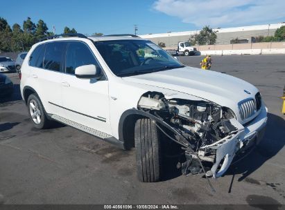 2013 BMW X5 XDRIVE50I White  Gasoline 5UXZV8C54DL898961 photo #1