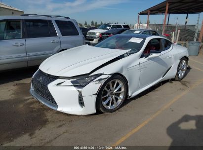 2018 LEXUS LC 500 White  Gasoline JTHHP5AY4JA001016 photo #3