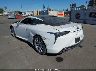 2018 LEXUS LC 500 White  Gasoline JTHHP5AY4JA001016 photo #4