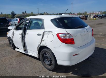 2009 TOYOTA MATRIX White  Gasoline 2T1KU40E39C184210 photo #4