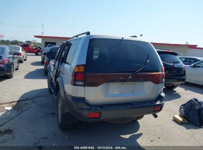 2002 MITSUBISHI MONTERO SPORT XLS Silver  Gasoline JA4LS31R92J046651 photo #4