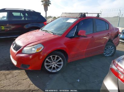 2009 SUZUKI SX4 SPORT/SPORT TECHNOLOGY Red  Gasoline JS2YC414696201744 photo #3