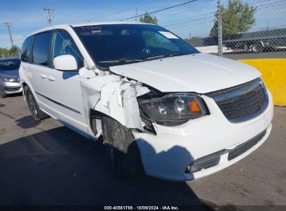 2015 CHRYSLER TOWN & COUNTRY S White  Flexible Fuel 2C4RC1HG4FR514549 photo #1