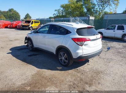 2022 HONDA HR-V AWD EX White  Gasoline 3CZRU6H5XNM706180 photo #4