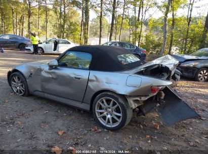 2001 HONDA S2000 Gray  Gasoline JHMAP11481T007218 photo #4