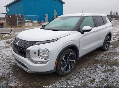 2022 MITSUBISHI OUTLANDER SE 2.5 White  Gasoline JA4J4UA8XNZ064726 photo #3