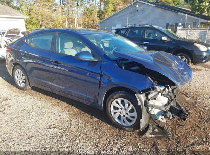 2019 HYUNDAI ELANTRA SE Black  Gasoline 5NPD74LF4KH419835 photo #1