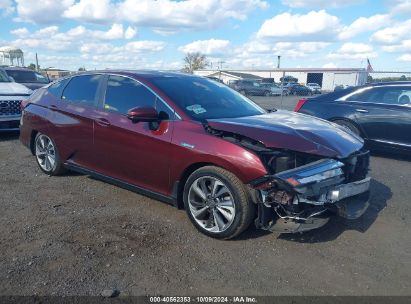 2021 HONDA CLARITY PLUG-IN HYBRID TOURING Purple  Hybrid JHMZC5F37MC002117 photo #1