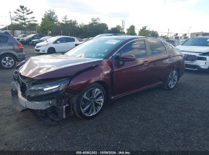 2021 HONDA CLARITY PLUG-IN HYBRID TOURING Purple  Hybrid JHMZC5F37MC002117 photo #3