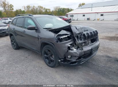 2018 JEEP CHEROKEE LATITUDE 4X4 Gray  Gasoline 1C4PJMCB7JD599294 photo #1