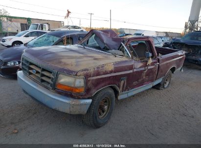 1996 FORD F150 Burgundy  Gasoline 1FTEF14N1TLB61542 photo #3