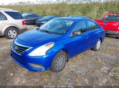 2015 NISSAN VERSA 1.6 S+ Blue  Gasoline 3N1CN7AP9FL865180 photo #3