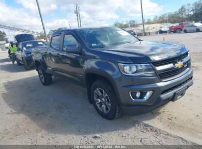 2016 CHEVROLET COLORADO Z71 Gray  Gasoline 1GCGTDE3XG1306014 photo #1