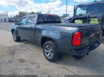 2016 CHEVROLET COLORADO Z71 Gray  Gasoline 1GCGTDE3XG1306014 photo #4